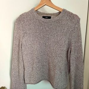 Mossimo Dark Beige Sweater with Flared Sleeves